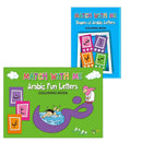 Learning Arabic Recourses (Set of 2 Coloring Books)