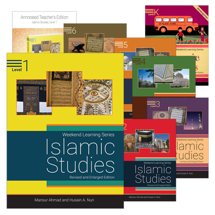 Weekend Learning Islamic Studies: Levels K-6 (Set of 13 Books, With Teacher's Manuals)