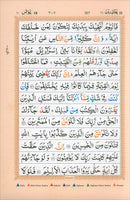 Color-Coded Panj Set Complete Quran in Six Volumes (with Color Manzils): Tajweed Rules in English & Urdu