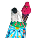 My Salah Mat for Kids – Smart Interactive Prayer Mat for Learning Salah, Surah, Wudu & Duas, 10 Languages, 25 Touch Keys (Blue)