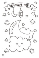 Ramadan Countdown Coloring Book