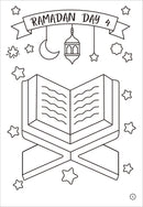 Ramadan Coloring & Activity Book (Set of 3 Books & Coloring Book)