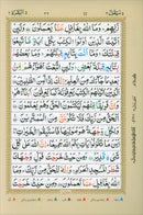 Color-Coded Panj Set Complete Quran in Six Volumes (with Color Manzils): Tajweed Rules in English & Urdu