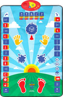 My Salah Mat for Kids – Smart Interactive Prayer Mat for Learning Salah, Surah, Wudu & Duas, 10 Languages, 25 Touch Keys (Blue)