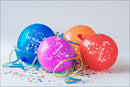 Eid Mubarak Latex Balloon (Assorted Metallic Colors, Pack of 40)