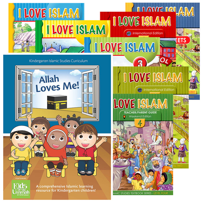 I Love Islam (Set of 15 Books with Teacher Books)