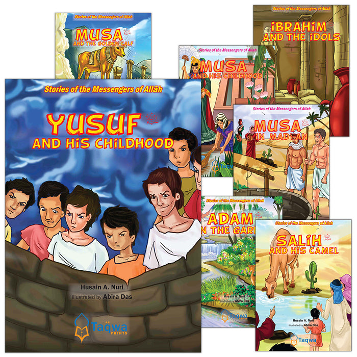 Stories Of the Messengers Of Allah (Set of 7 Books)