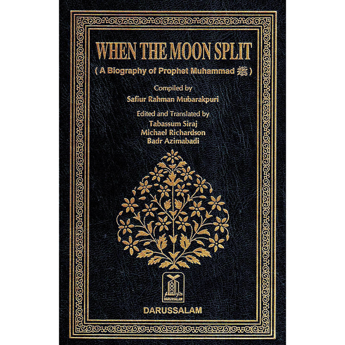 When the Moon Split (Hardcover, black and white edition)