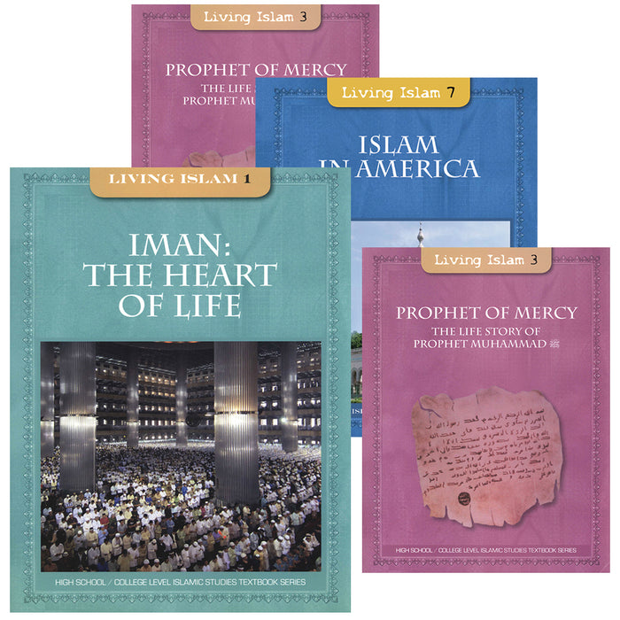 Living Islam (Set without Teacher Books, 4 Books)