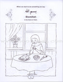 Colour & Learn About Basic Islamic Manners