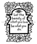 Vibrant Soul: Coloring Inspired by Rumi