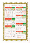 Al-Qaidah An-Noraniah (Juz' Amma with Suratul-Fatihah with QR Code, Size: 8.2" x 5.7")