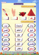 Teach Him Series - Level 1 (Color & Read) (سلسلة علمه البيان المستوى الأول (لون واقرأ - الحركات