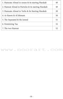 Summary of  Al-Muneer Book for Tajweed Rules