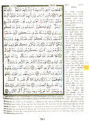 Tajweed Qur'an (With English Translation & Transliteration Pocket Size) (Colors May Vary) مصحف التجويد