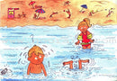 Grammar in Stories - Sun (Solar) Letters: On the Beach على الشاطئ