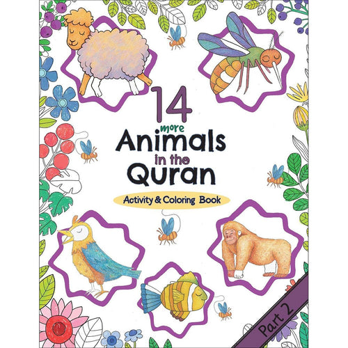 14 More Animals in the Quran: Activity & Coloring  - Part 2