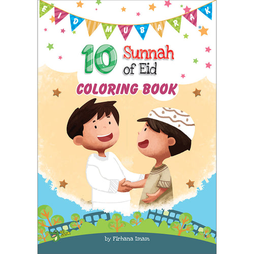 10 Sunnah of Eid Coloring Book