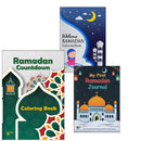 Ramadan Coloring & Activity Book (Set of 3 Books & Coloring Book)