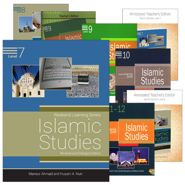 Weekend Learning Islamic Studies (Set of 8 Books, with Teacher Books)