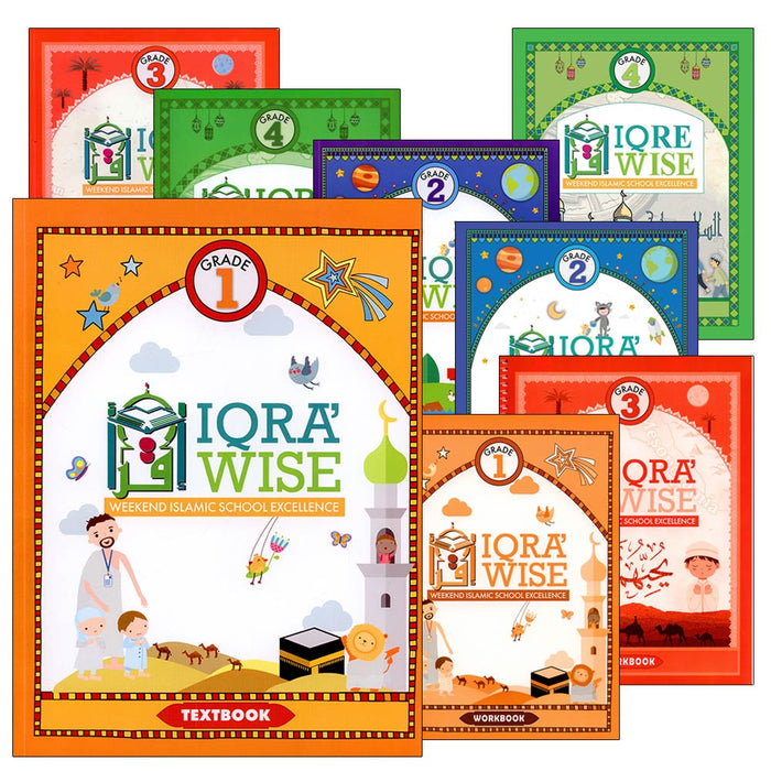 IQra' Wise Weekend Islamic School Excellence (Set of 12 Books)