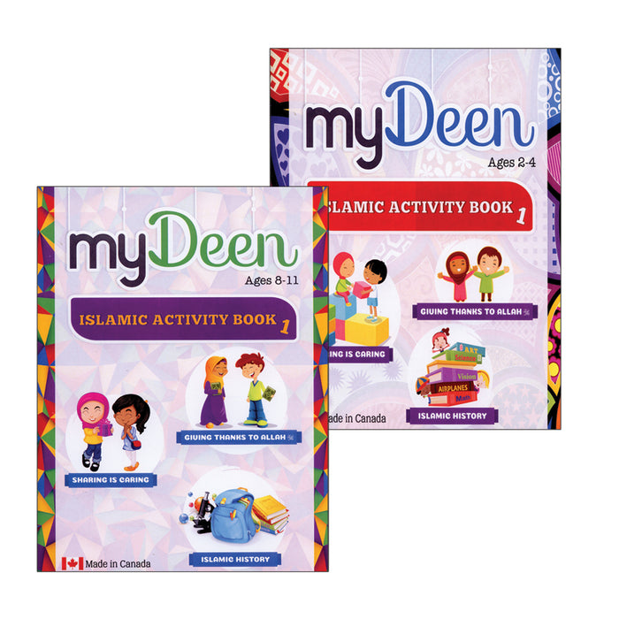 My Deen Islamic Activity Book (set of 2 books)