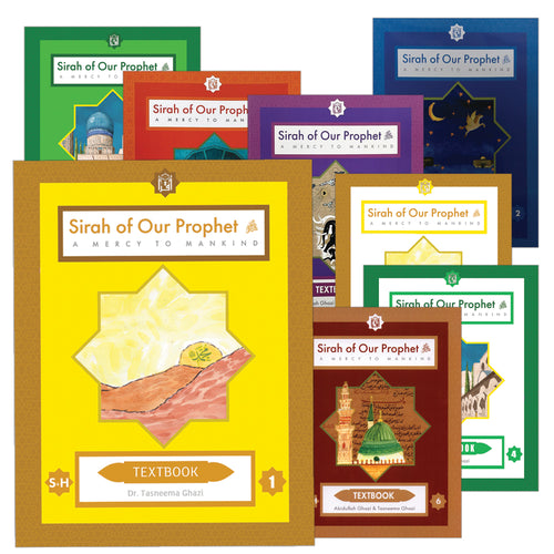 Sirah of Our Prophet Level 1-6 (Set of 12 Books, without Teacher Guide)