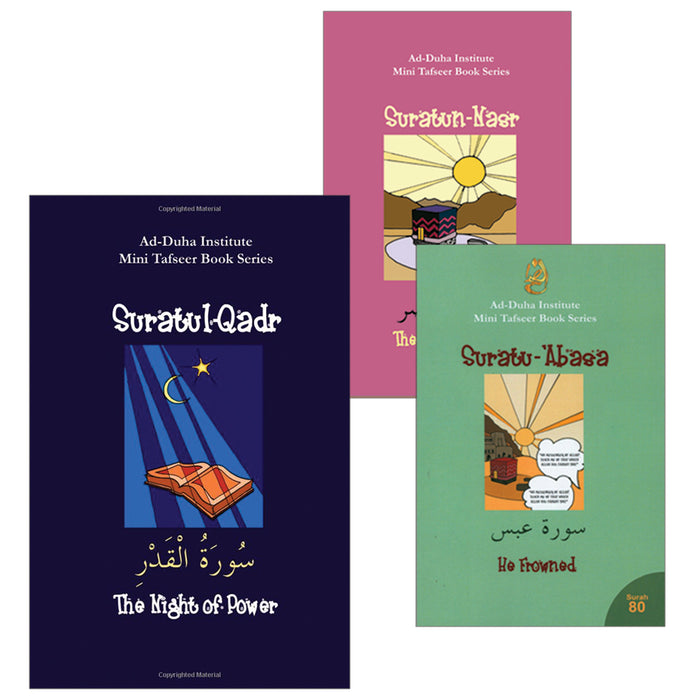 Mini Tafseer Book Series: (Set of 13 Books)