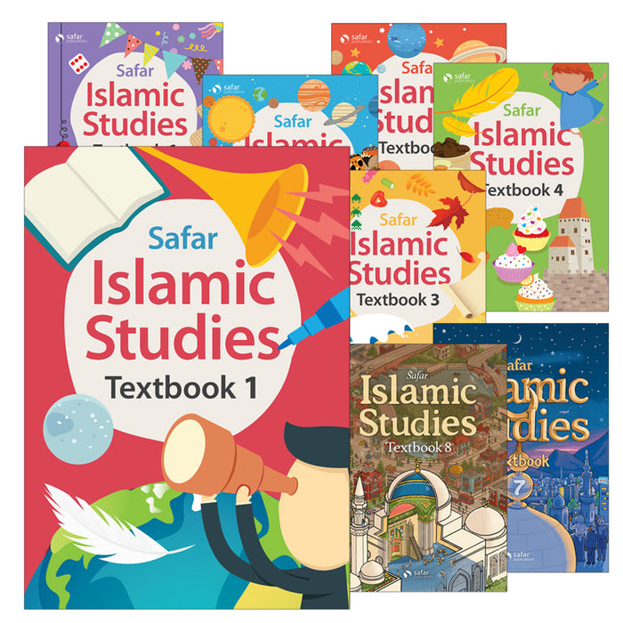 Safar Islamic Studies (Set of 16 Books without Teacher Books)