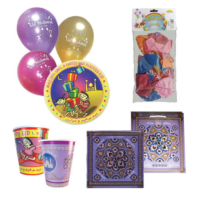 Eid Decorations (Set of 6 items)