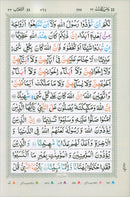 Color-Coded Panj Set Complete Quran in Six Volumes (with Color Manzils): Tajweed Rules in English & Urdu