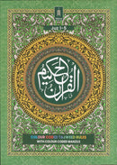 Color-Coded Panj Set Complete Quran in Six Volumes (with Color Manzils): Tajweed Rules in English & Urdu
