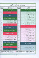 Tajweed and Memorization Quran (Velvet Cover, 5" x 7", with Margin Notes for Easier Understanding & Memorization, Word Meanings) مصحف التجويد والتحفيظ