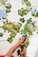 Arabic Alphabet Blocks: At the Zoo (136 pieces) لعبة المكعبات العربية في حديقة الحيوان