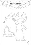 10 Sunnah of Eid Coloring Book