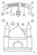 Ramadan Countdown Coloring Book