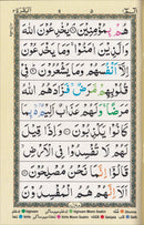 Color Coded Holy Quran (Set of 30 Juz', 9 lines per page, 8'' x 5'')