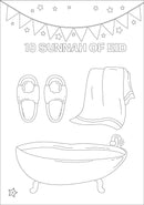 10 Sunnah of Eid Coloring Book
