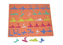 Arabic Alphabet Connecting Board