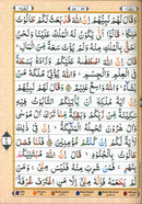 Color Coded Panj Para with Tajweed Rules | English/Urdu (Juz 1-5) HB