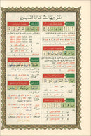 Mushaf For Practicing Al-Qaida Al-Nouraniyah Othmani Script القاعدة النورانية وتطبيقاتها