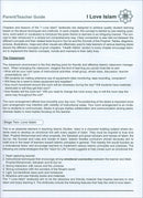 I Love Islam Teacher/Parent Guide: Level 5 (International/Weekend Edition)
