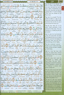 The Noble Quran: Word by Word Translation & Color Coded Tajweed (30 Juz in 10 Volumes, Medium Size B5 (6.9” x 9.8"), Color may Vary)