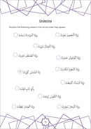 Juz Amma Workbook 3: Surah Al-Ghashiyah to Surah Al-Naba (جزء عمَ: المستوى الثالث (من سورة الغاشية إلى سورة النبأ