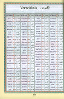 Tajweed Qur'an (Whole Qur'an, With German Translation) (Colors May Vary) مصحف التجويد