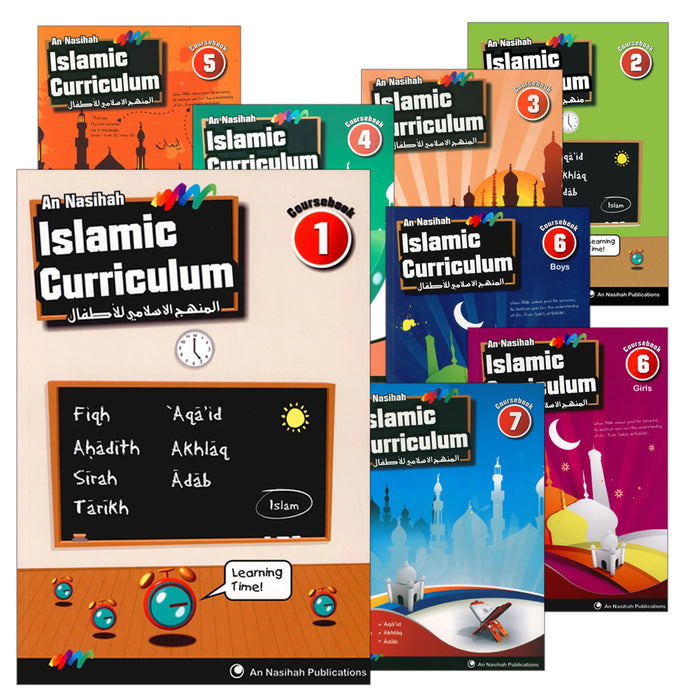 An Nasihah Islamic Curriculum Set (Without Teacher Books)