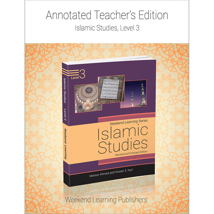 Weekend Learning Islamic Studies Teacher's Manual: Level 3 (New Edition)