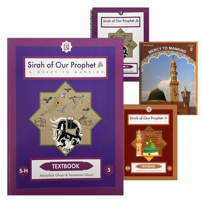 Sirah of Our Prophet(s) (A Mercy to Mankind, Set of 4 Books)
