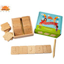 Zedne Arabic Wooden Letters حروف زدني العربية الخشبية