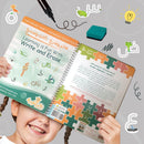 Learning is Fun with Write and Erase Arabic Alphabet (Set of 2 Books) تعلم وامرح - اكتب وامسح الحروف الهجائية